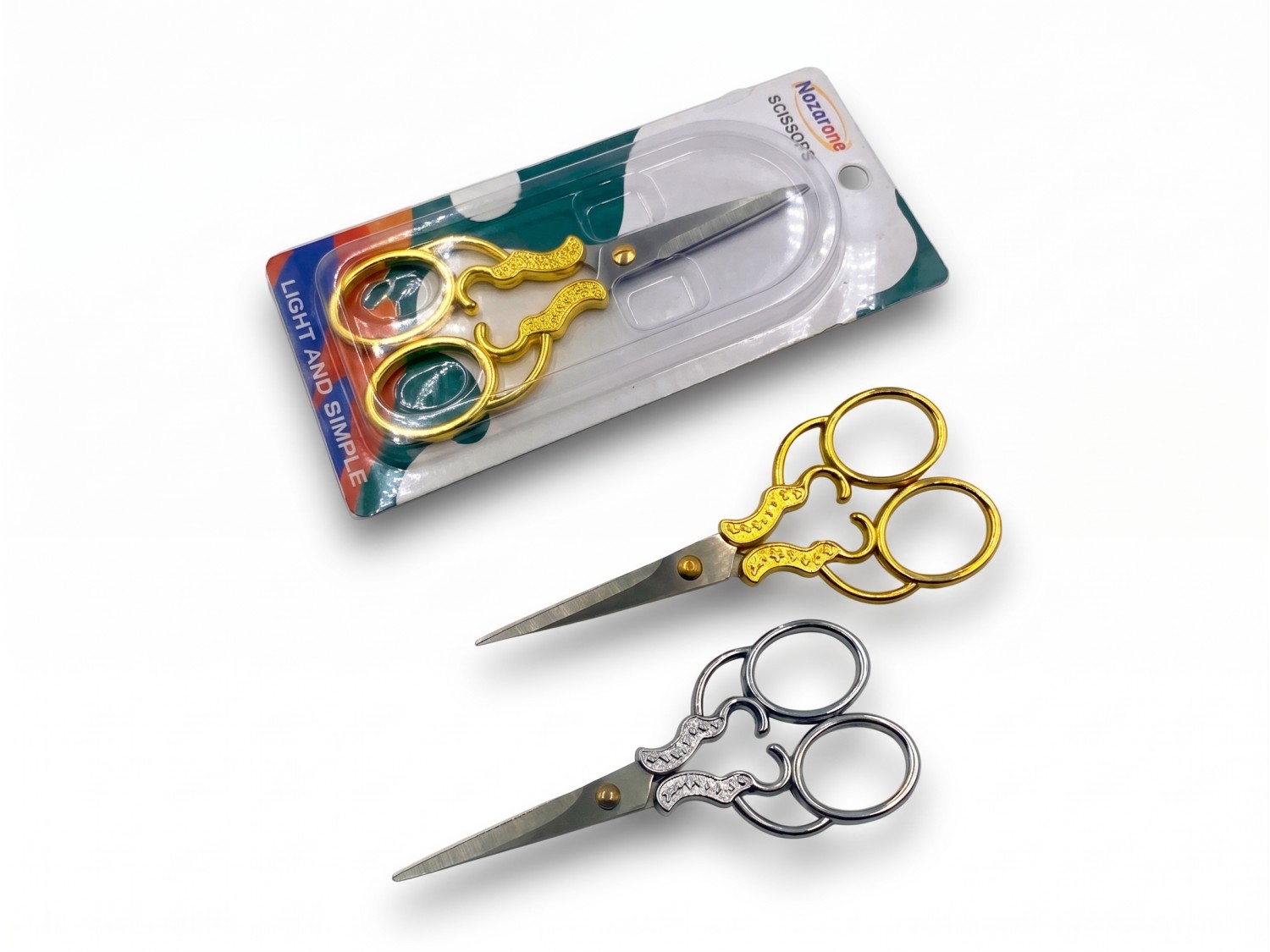 NİŞAN MAKASI 5036 ( 7469 ) GOLD-SILVER