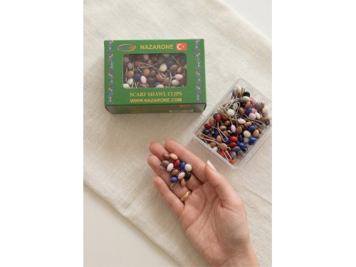 EŞARP İĞNE KISKAÇ KLİPS 100'LÜ (3183-5)