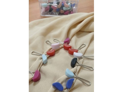 EŞARP İĞNE KISKAÇ KLİPS 100'LÜ (3183-4)