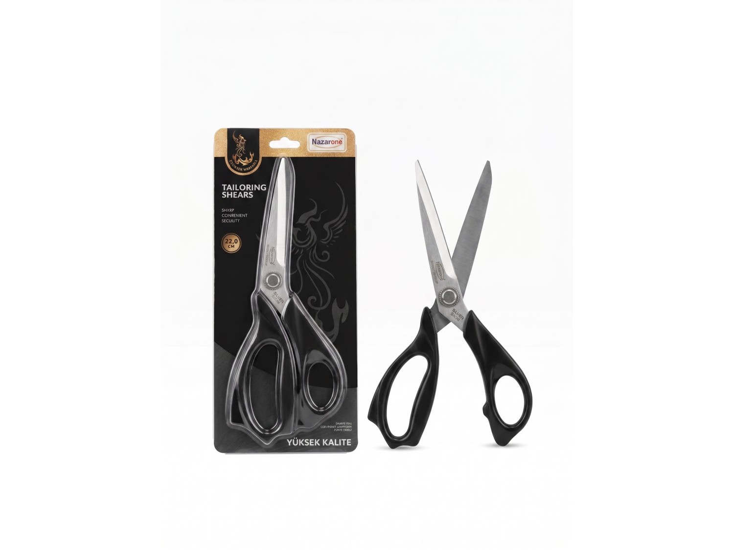 SİYAH MAKAS ASETATLI S3605