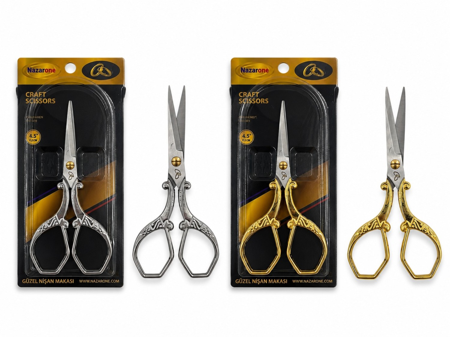 NİŞAN MAKASI ÖZEL K-48 GOLD - SILVER