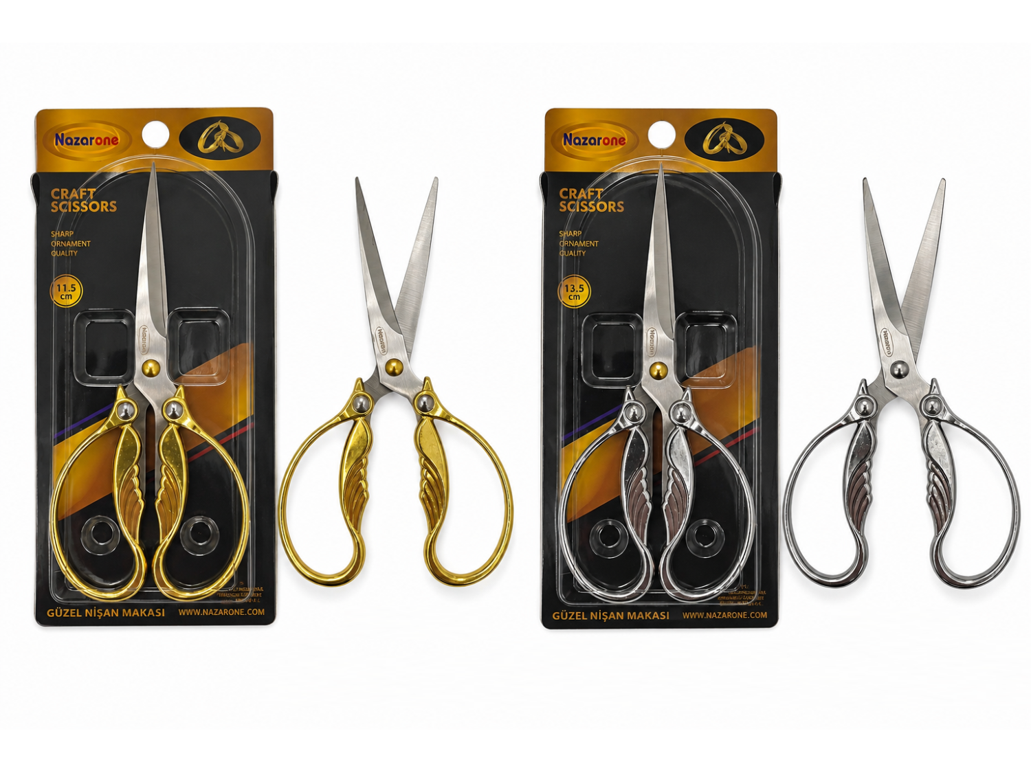 NİŞAN MAKAS K-45 GOLD/SILVER