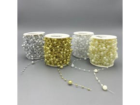 Dizili Metrelik İnci Altın-Gümüş 8+3 30MT